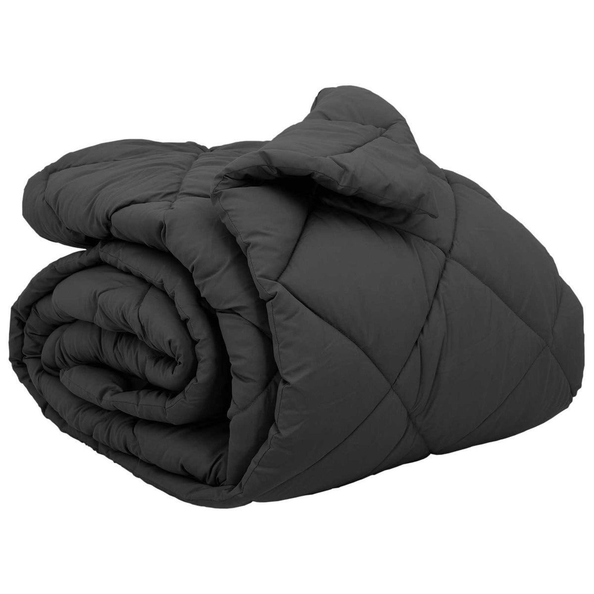 Vidaxl Winterdecke Anthrazit 240 x 200 cm Mikrofaser