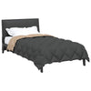 Vidaxx Winterbettdecke Anthrazit und Taupe 200 x 135 cm Mikrofaser