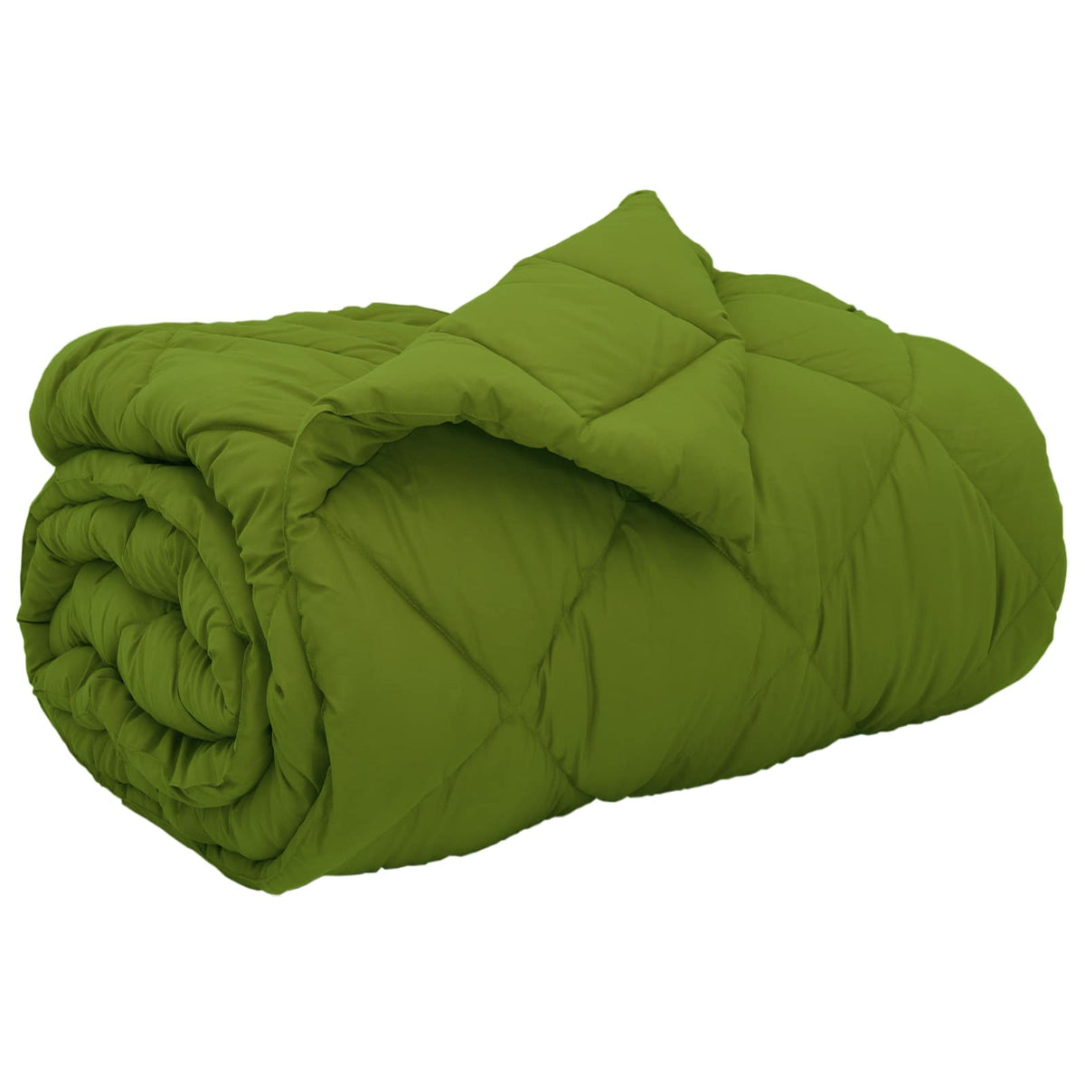 Vidaxl Winterbettdecke grün 220 x 140 cm Mikrofaser