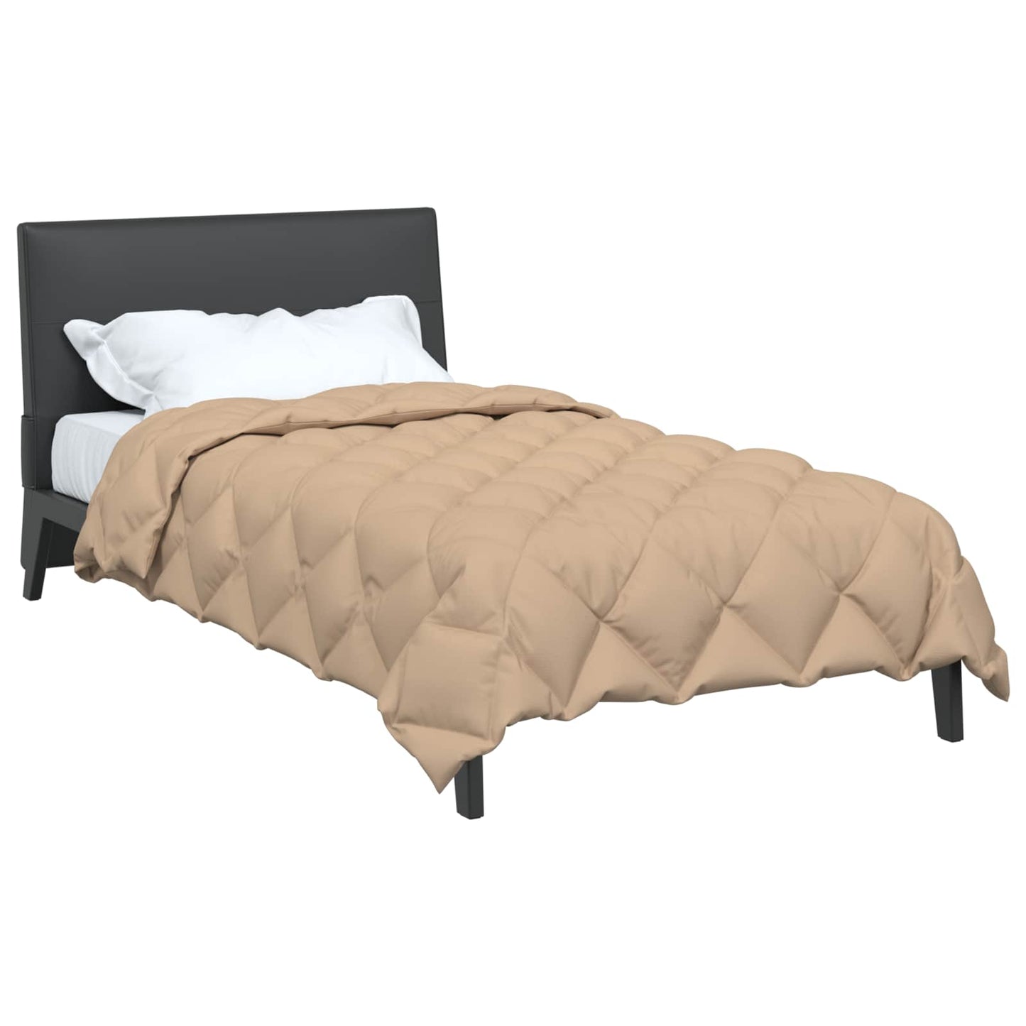 Vidaxx Winterdecke Taupe 220 x 135 cm Mikrofaser