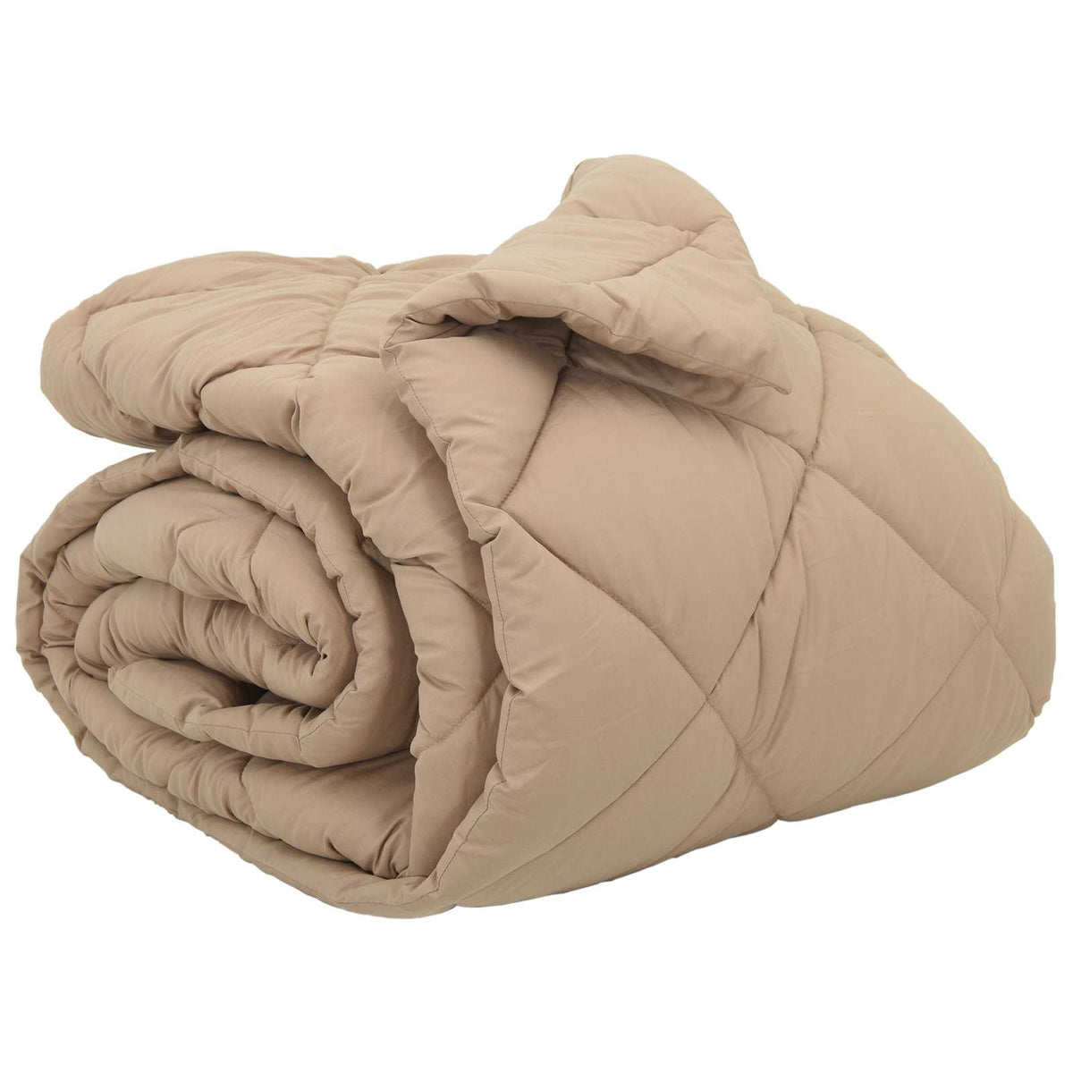 Vidaxl Winterdecke Taupe 220 x 200 cm Mikrofaser