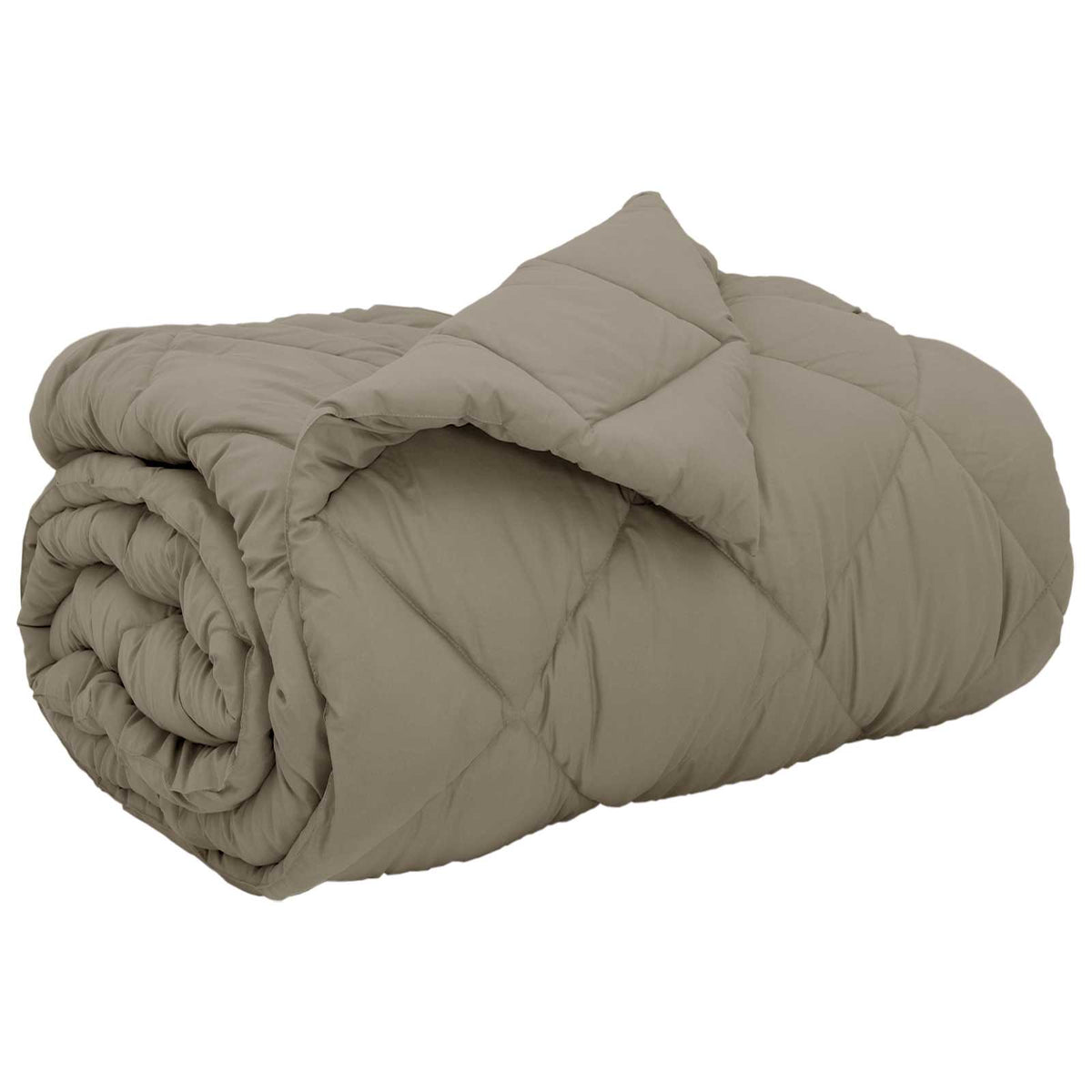 Vidaxl Winterdecke hellgrau 220 x 135 cm Mikrofaser