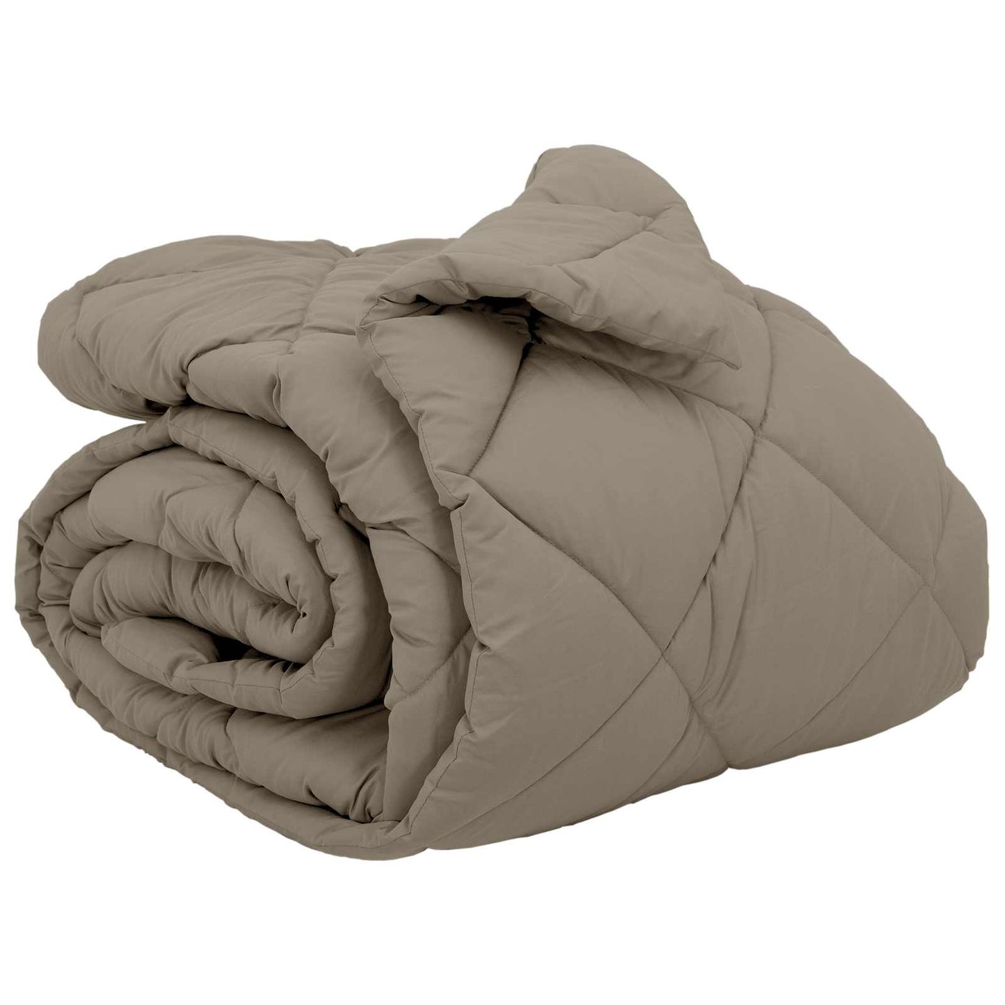Vidaxl Winterdecke hellgrau 240 x 260 cm Mikrofaser