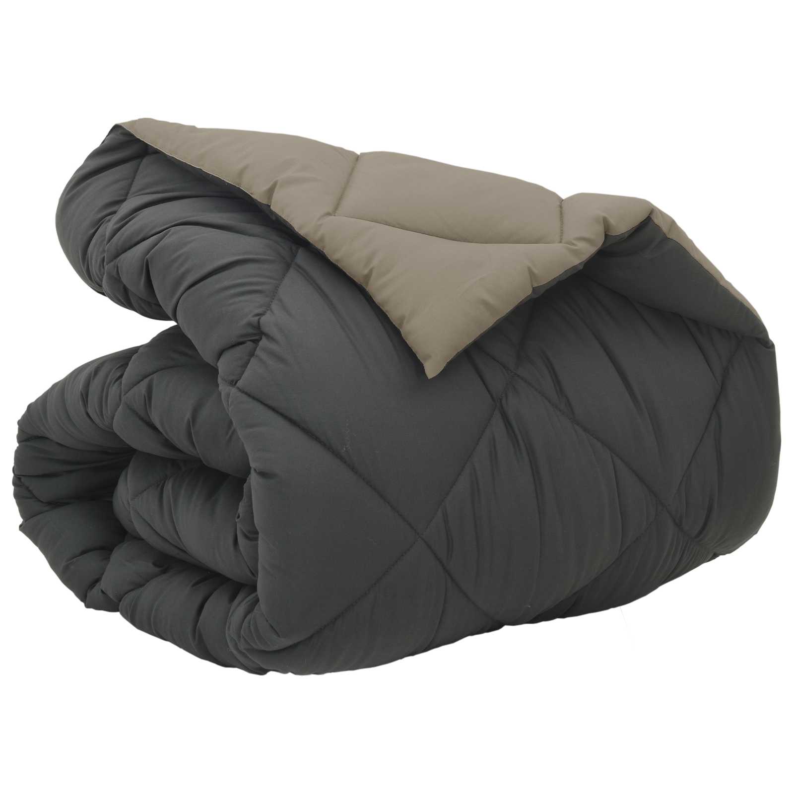 Vidaxl Winterdecke Hellgrau und Anthrazit 220 x 140 cm Mikrofaser