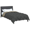 Vidaxl Winterdecke Hellgrau und Anthrazit 220 x 140 cm Mikrofaser