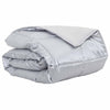 Vidaxx Sommerbettdecke Silber 200 x 135 cm Satin und Mikrofaser