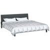 Vidaxx Ganzjahresbettdecke Silber 200 x 200 cm Satin und Mikrofaser