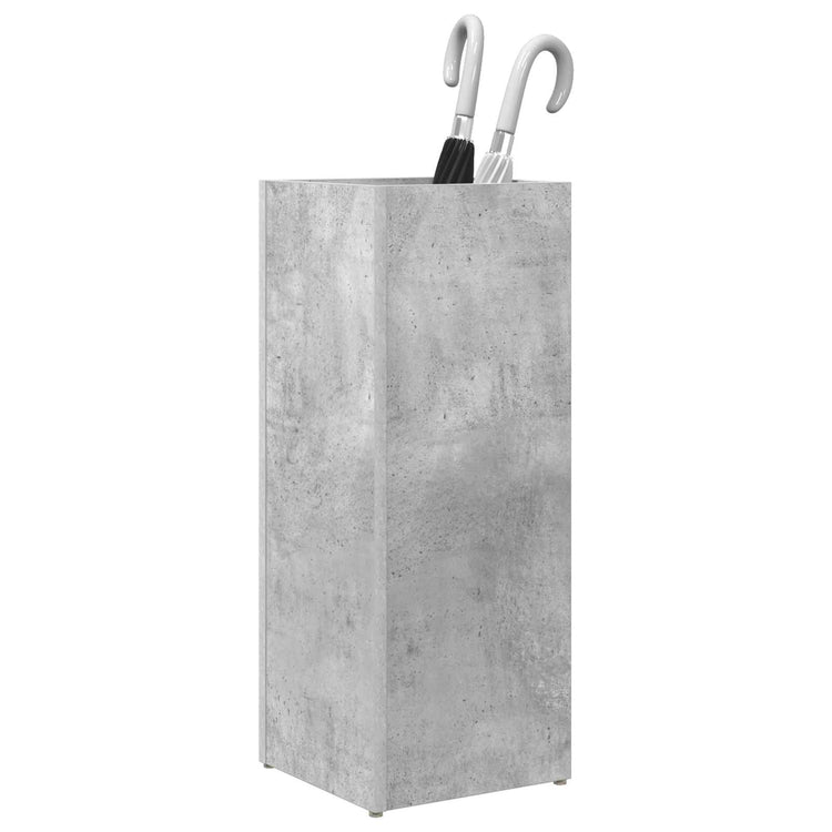 Vidaxx Regenschirm Standard Betongrau 25 x 24,5 x 64 cm Holzwerkstoff