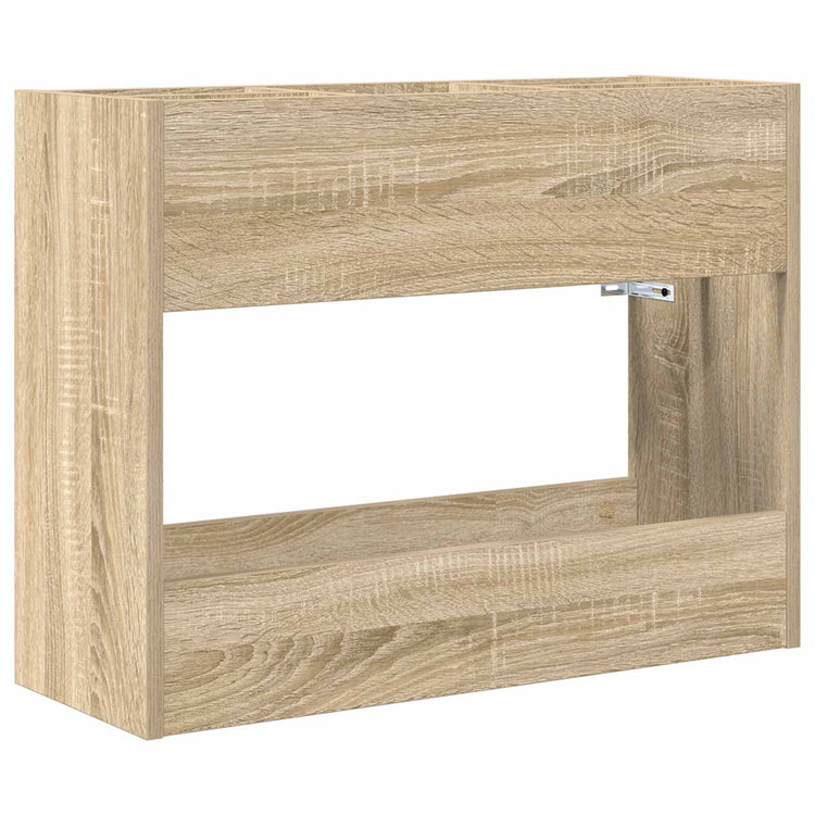 Vidaxl Regenschirm Standard Sonoma Eiche 65 x 24 x 50 cm Holzwerkstoff