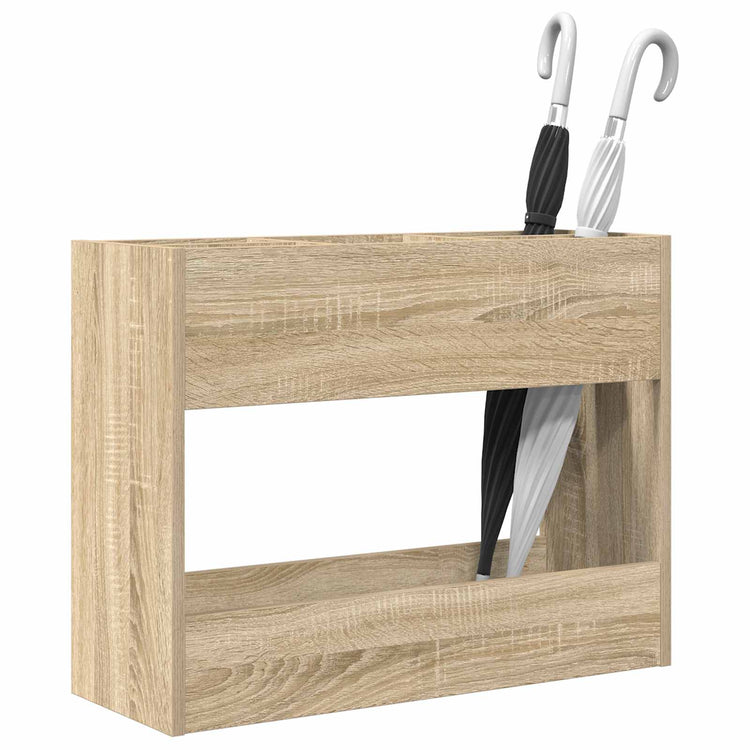 Vidaxl Regenschirm Standard Sonoma Eiche 65 x 24 x 50 cm Holzwerkstoff