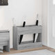 Vidaxl Regenschirm Standard Grau Sonoma 65 x 24 x 50 cm Holzwerkstoff