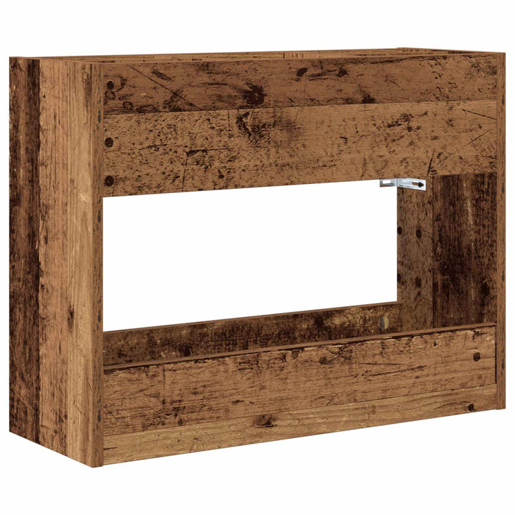 Vidaxx Regenschirm Standard Altholz 65 x 24 x 50 cm verarbeitetes Holz