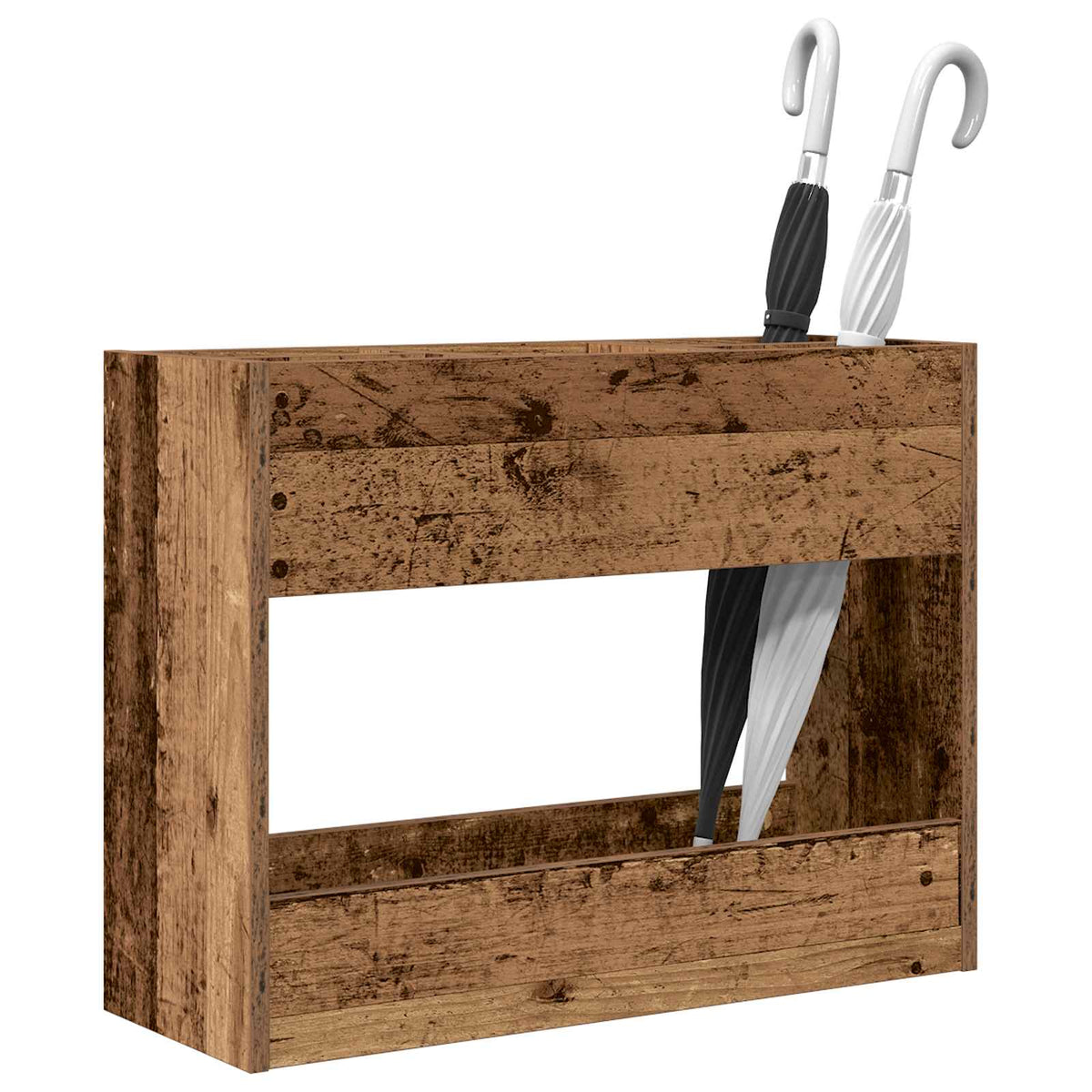 Vidaxx Regenschirm Standard Altholz 65 x 24 x 50 cm verarbeitetes Holz