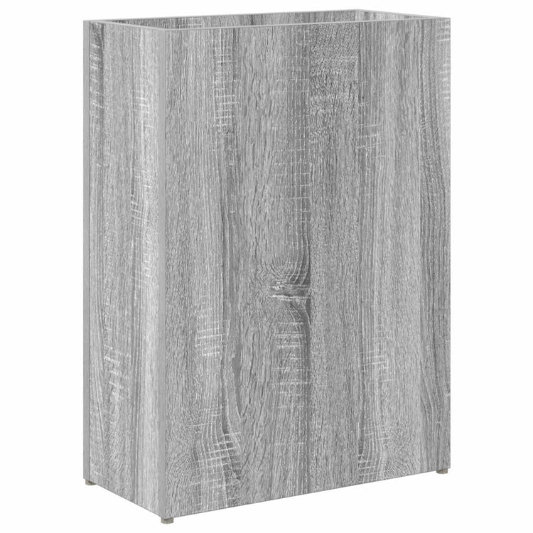 Vidaxl Regenschirm Standard grau Sonoma 40 x 20 x 55,5 cm handgefertigtes Holz