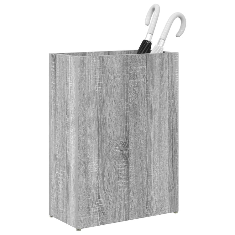 Vidaxl Regenschirm Standard grau Sonoma 40 x 20 x 55,5 cm handgefertigtes Holz