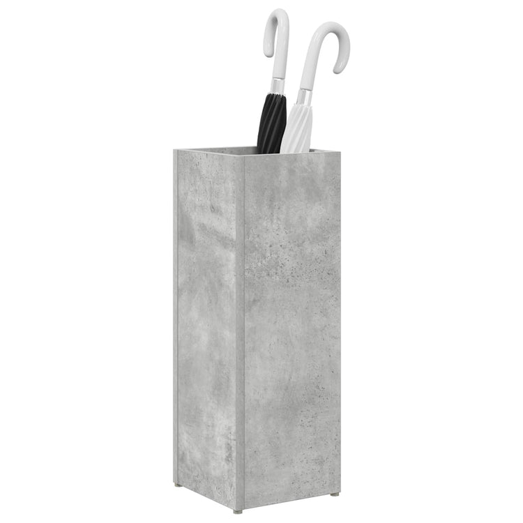 Vidaxx Regenschirm Standard Betongrau 20 x 20 x 55,5 cm Holzwerkstoff