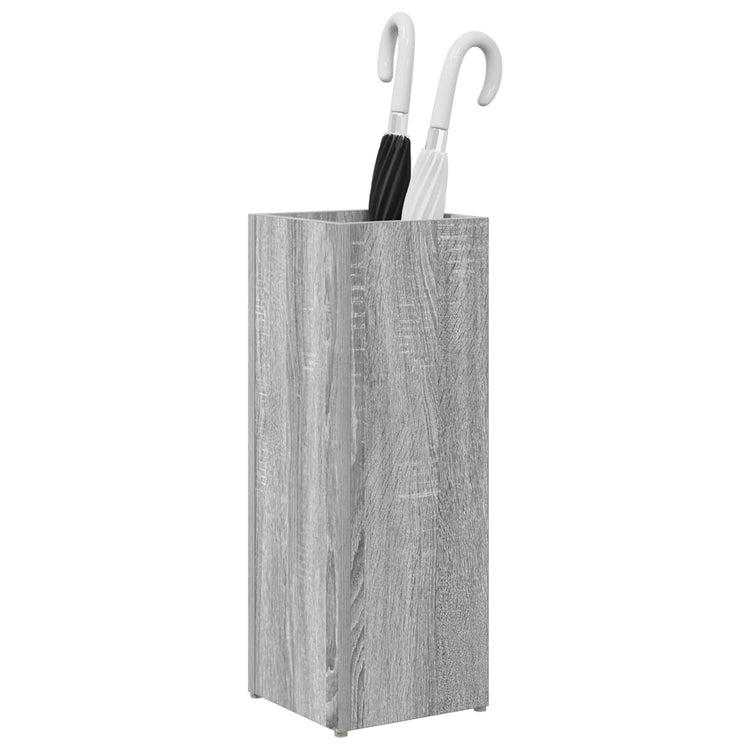 Vidaxl Regenschirm Standard Grau Sonoma 20 x 20 x 55,5 cm Holzwerkstoff
