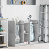 Vidaxx Golfschrank schlicht betongrau 102 x 45 x 85,5 cm