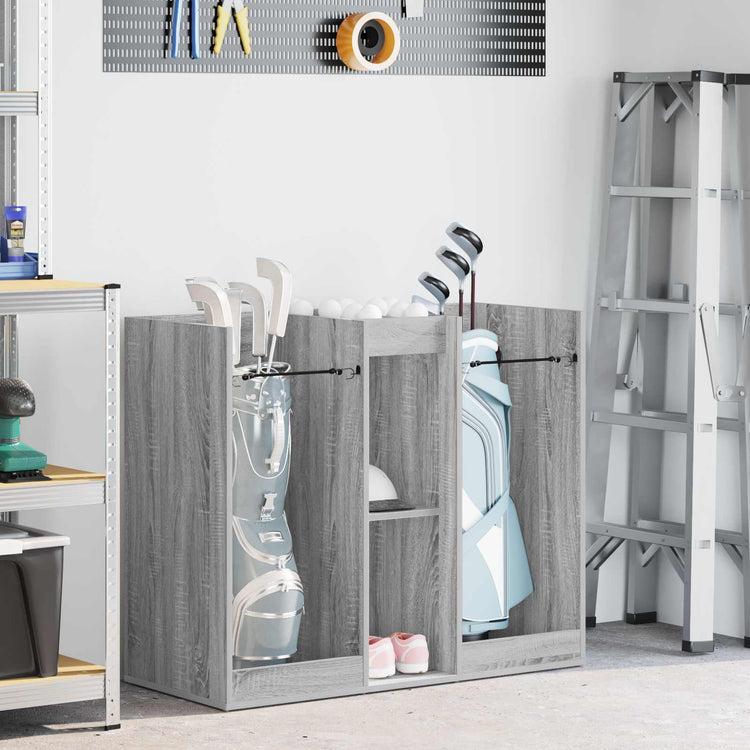 Vidaxl Golfschrank schlicht grau Sonoma 102 x 45 x 85,5 cm