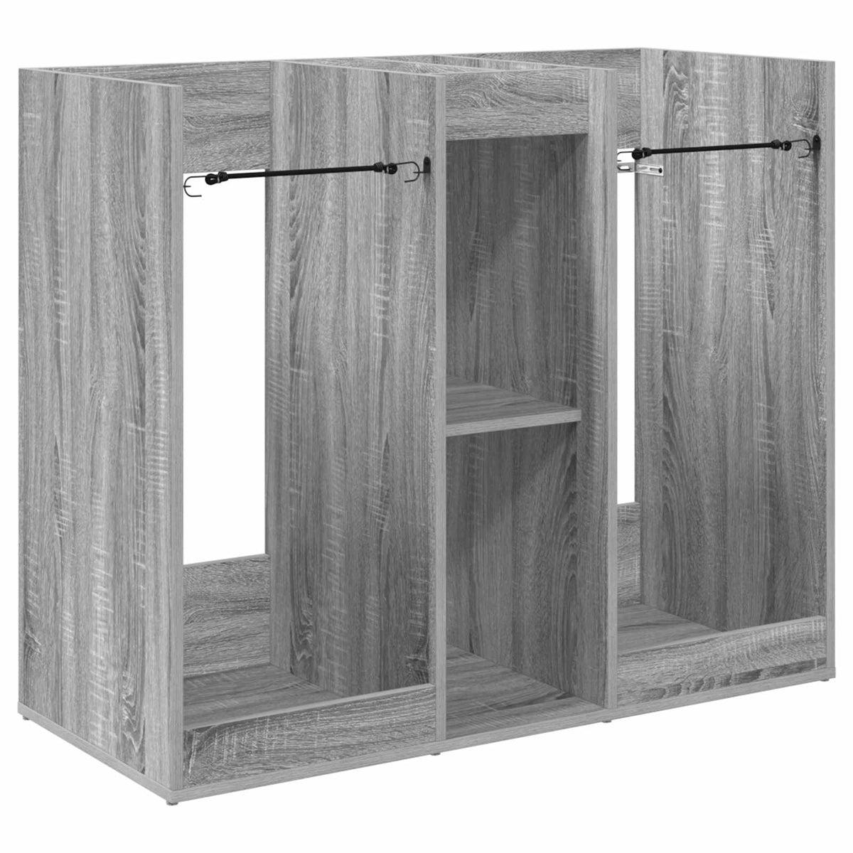 Vidaxl Golfschrank schlicht grau Sonoma 102 x 45 x 85,5 cm