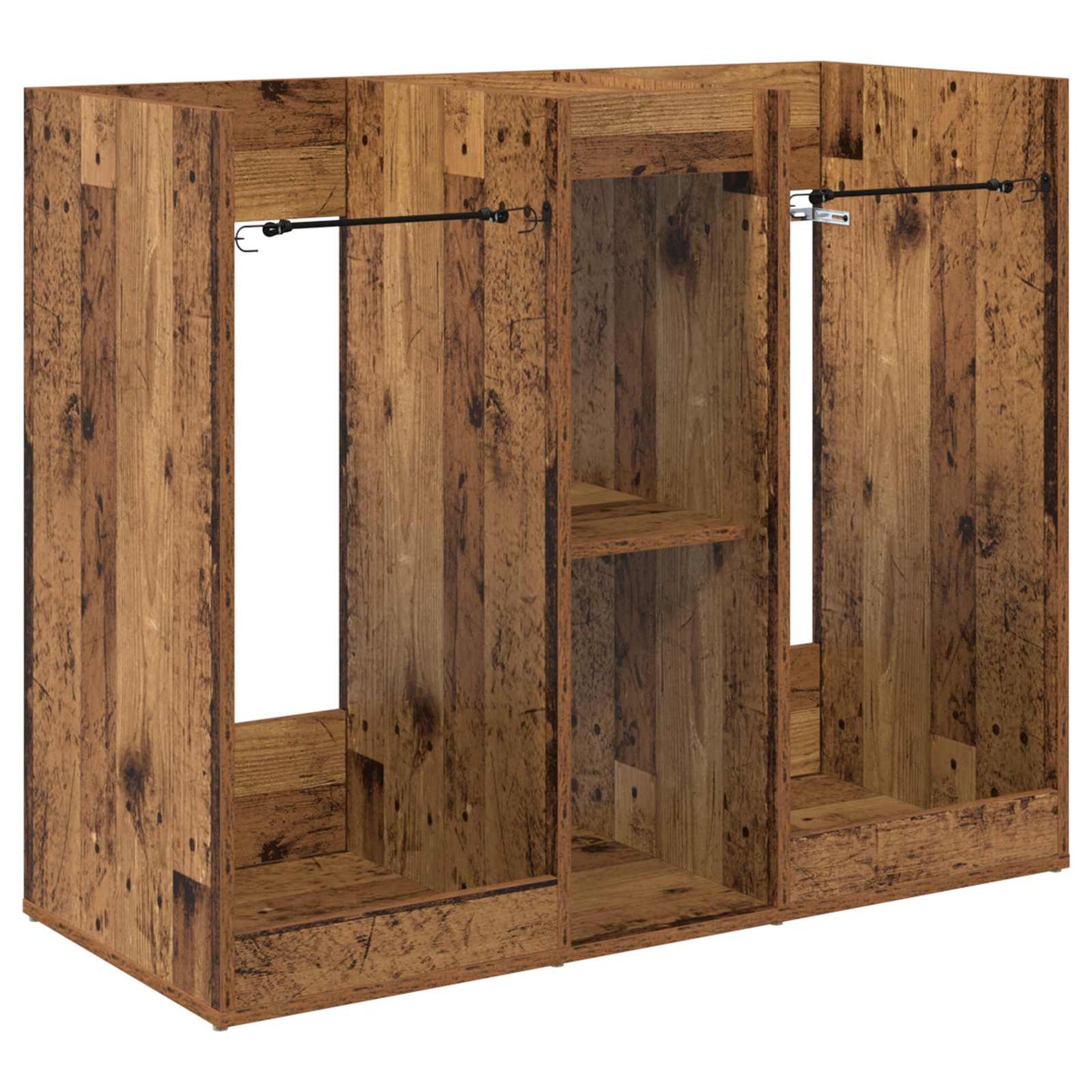 Vidaxx Golfschrank schlichtes Altholz 102 x 45 x 85,5 cm