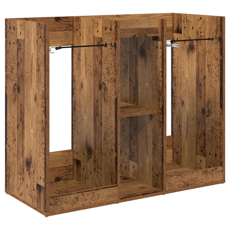 Vidaxx Golfschrank schlichtes Altholz 102 x 45 x 85,5 cm