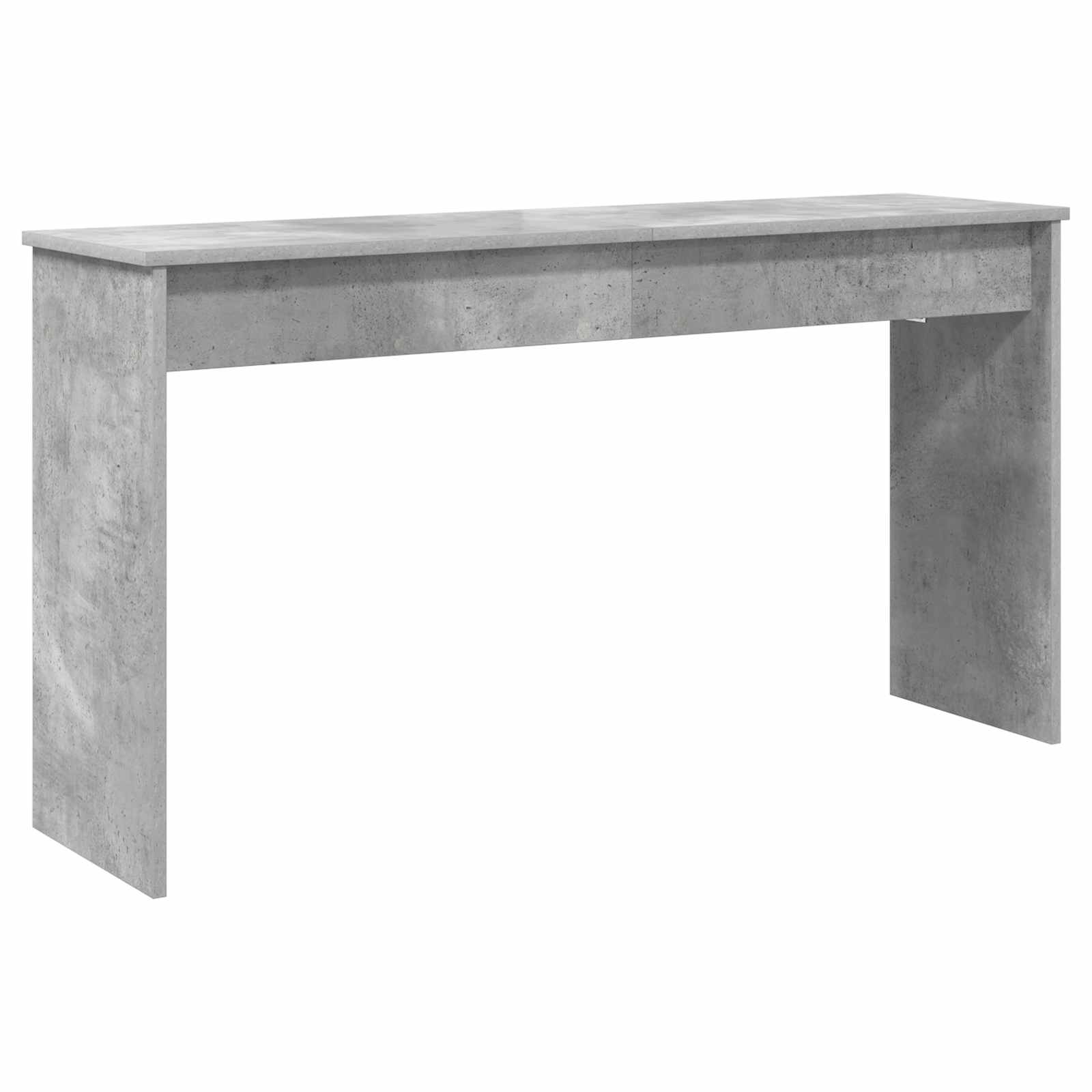 Vidaxxl Keyboardständer Betongrau 120 x 32 x 64 cm fertiges Holz