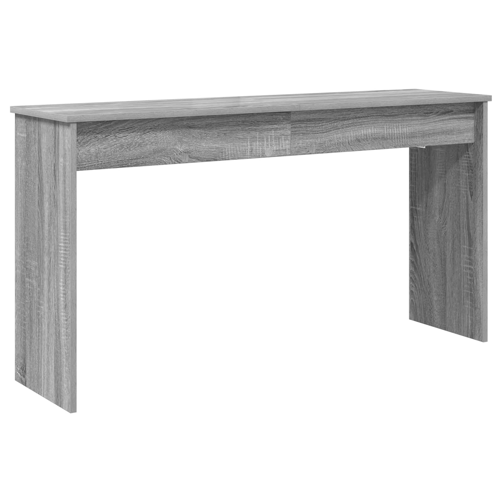 Vidaxl Keyboardständer, graues Sonoma, 120 x 32 x 64 cm, fertiges Holz