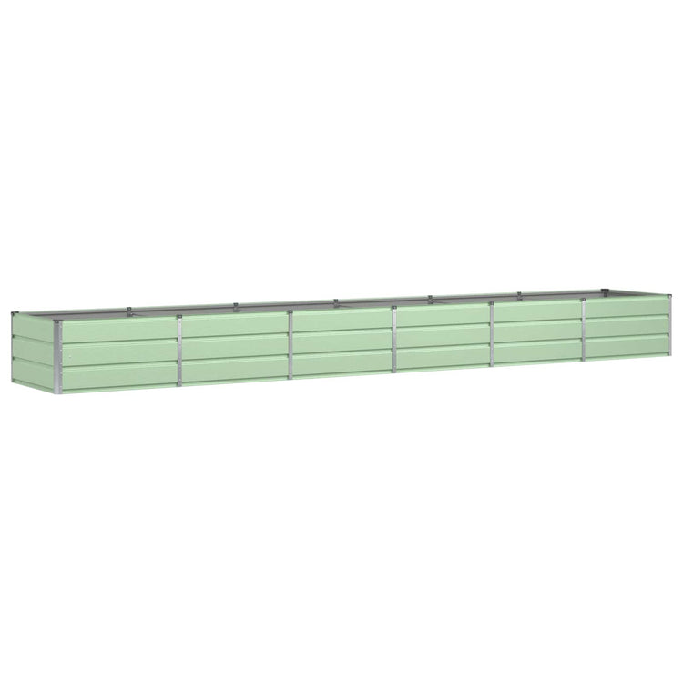 Vidaxx Pflanzgefäß grün 480 x 80 x 45 cm Stahl