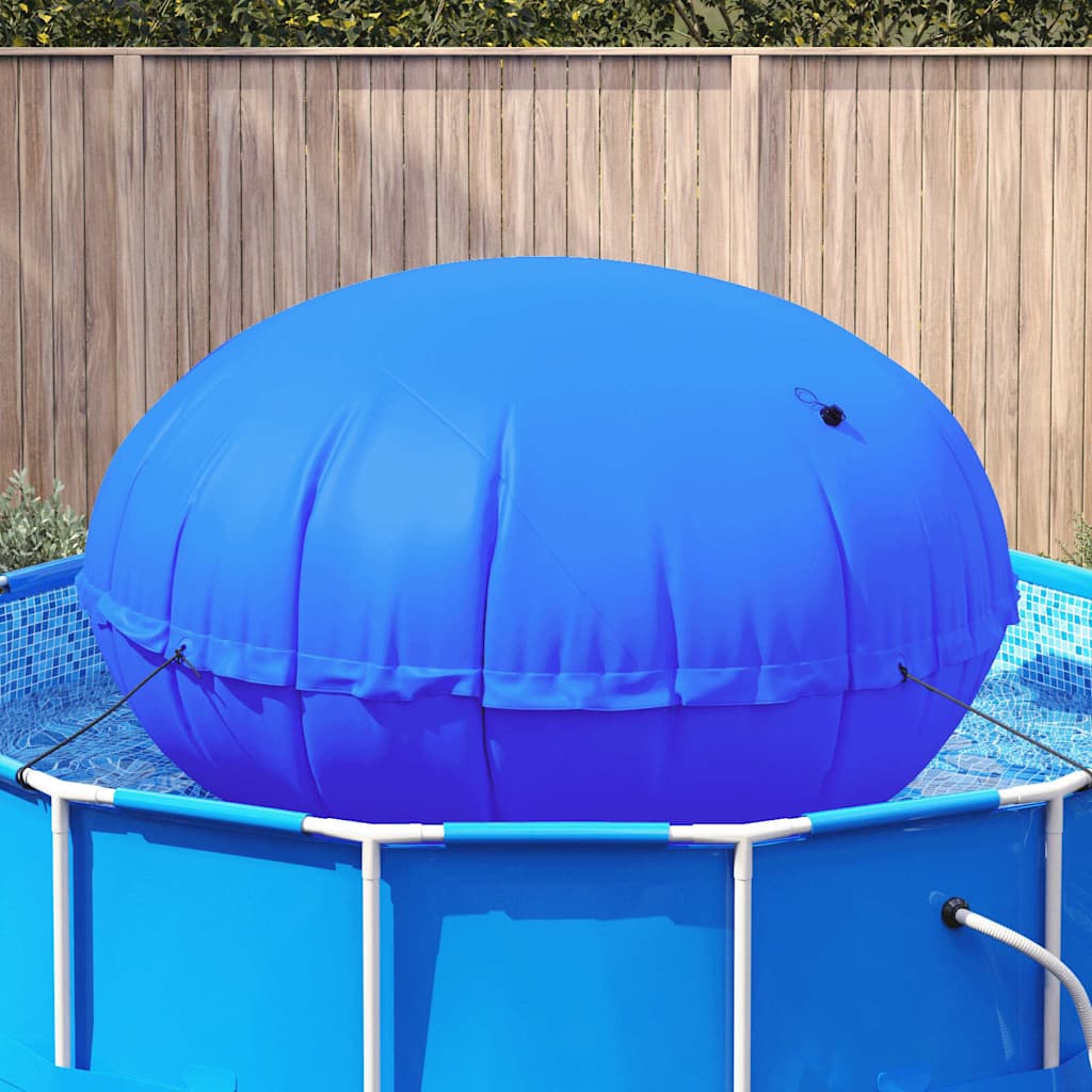 Vidaxx Winter-Poolkissen blau ø 220 x 140 cm PVC