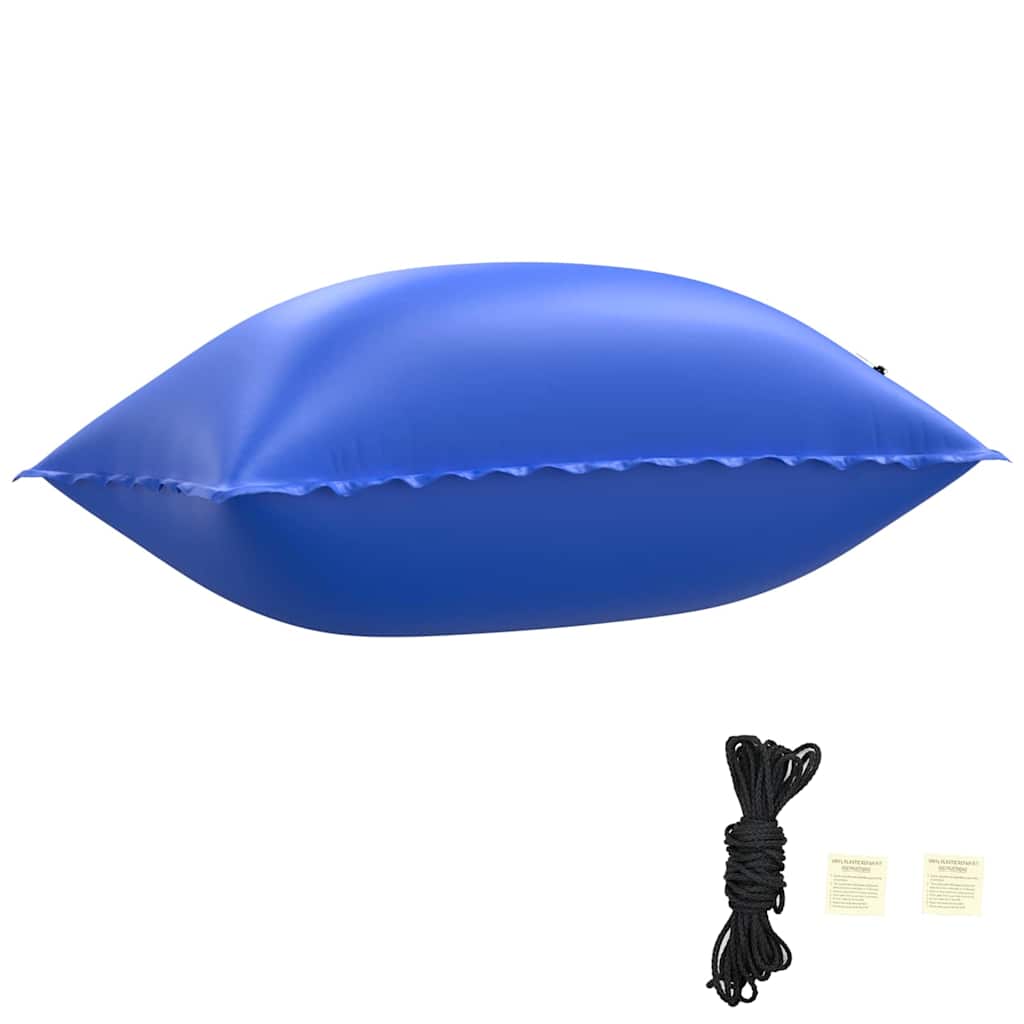 Vidaxx Winter-Poolkissen blau 380 x 180 x 140 cm PVC