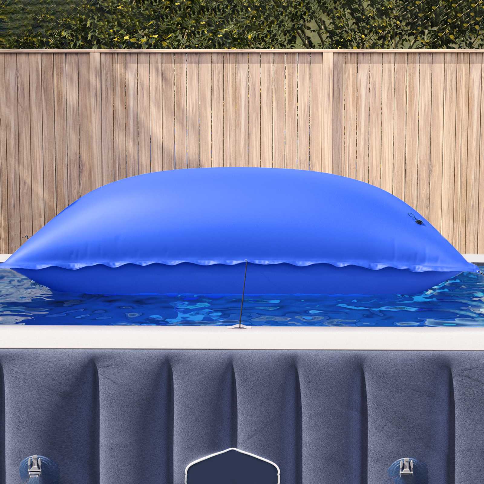 Vidaxx Winter-Poolkissen blau 460 x 230 x 160 cm PVC