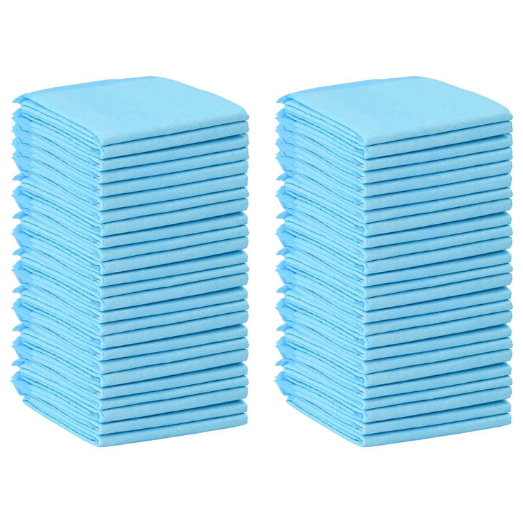 Vidaxxl Vliesstoff-Trainingsunterlage für Haustiere, 50 Stück, 60 x 45 cm
