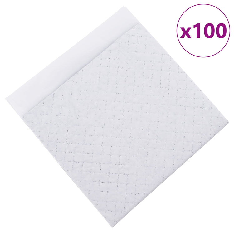 Vidaxxl Vliesstoff-Trainingsunterlage für Haustiere, 100 Stück, 45 x 33 cm