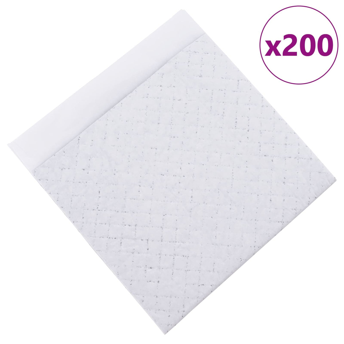 Vidaxxl Vliesstoff-Trainingsunterlage für Haustiere, 200 Stück, 45 x 33 cm