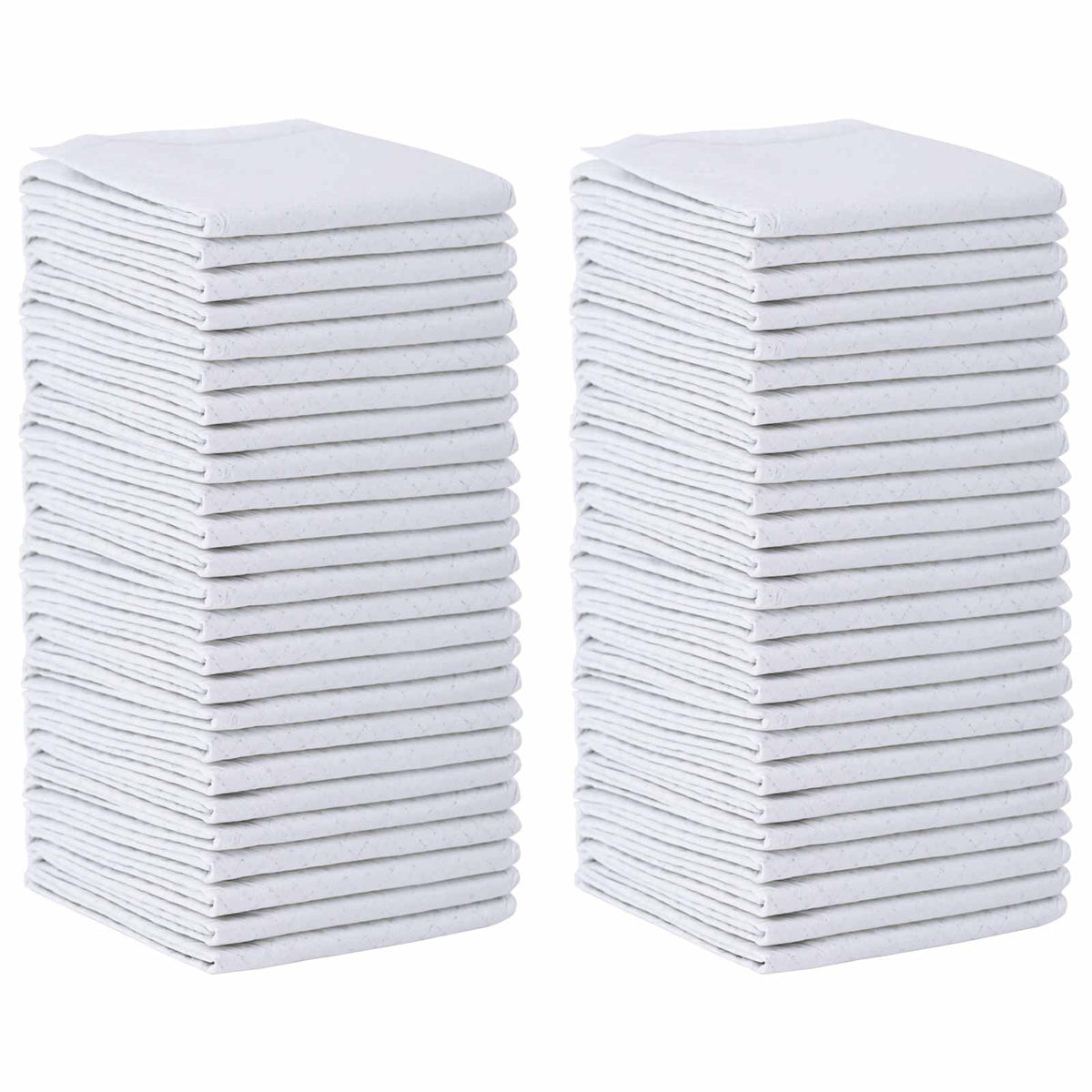 Vidaxxl Vliesstoff-Trainingsunterlage für Haustiere, 50 Stück, 60 x 45 cm