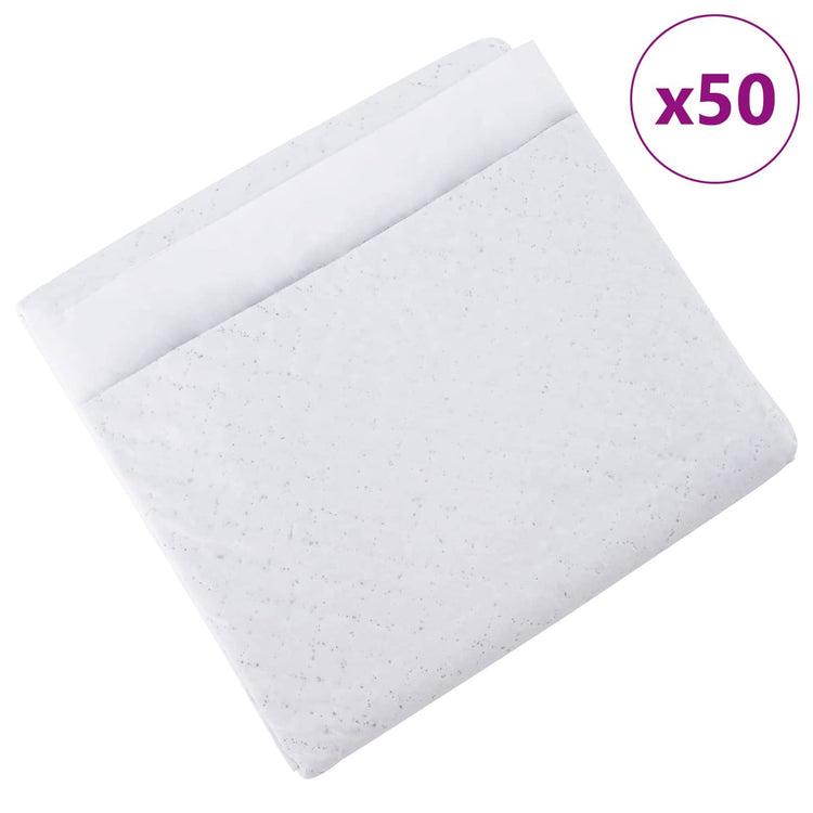 Vidaxxl Vliesstoff-Trainingsunterlage für Haustiere, 50 Stück, 60 x 45 cm