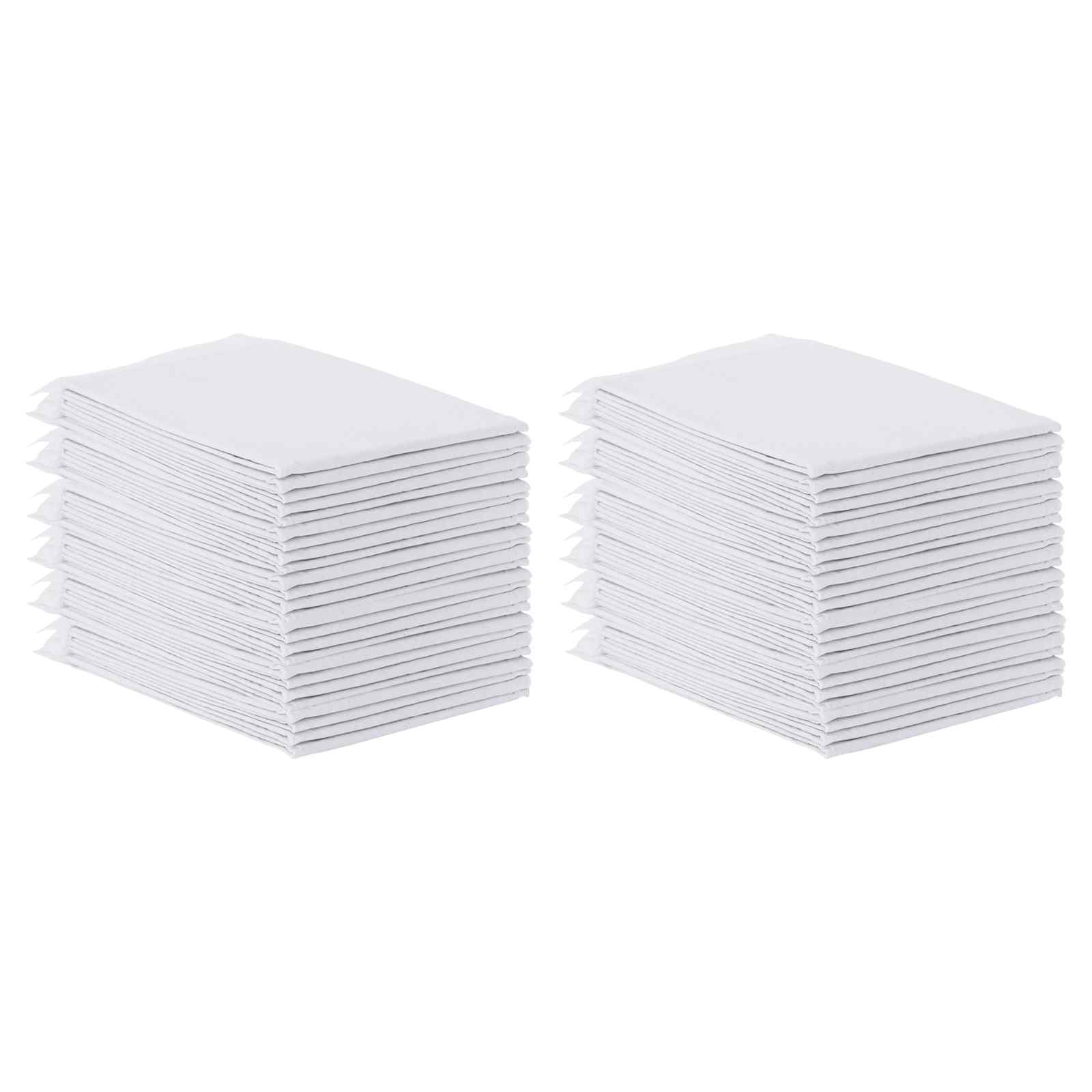 Vidaxxl Vliesstoff-Trainingsunterlage für Haustiere, 50 Stück, 60 x 60 cm