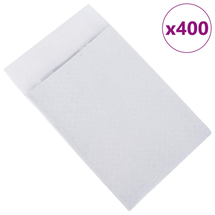 Vidaxxl Vliesstoff-Trainingsunterlage für Haustiere, 400 Stück, 60 x 60 cm