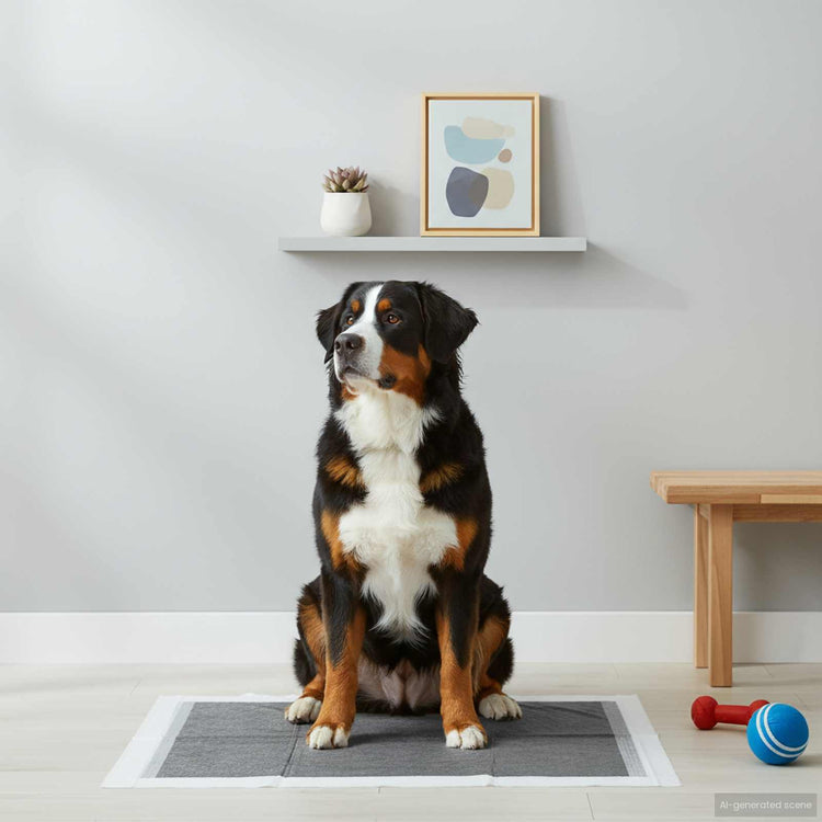 Vidaxxl Vliesstoff-Trainingsunterlage für Haustiere, 100 Stück, 120 x 80 cm