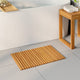 Vidaxx Badematte braun 60 x 40 cm massives Akazienholz