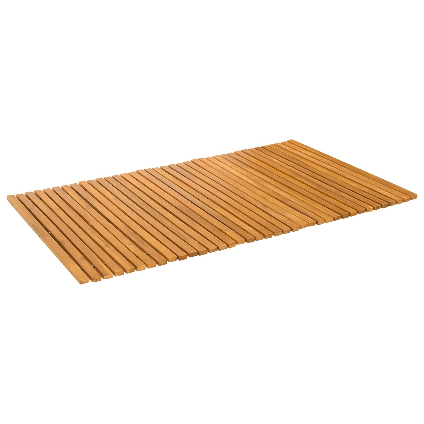 Vidaxx Badematte braun 100 x 60 cm massives Akazienholz