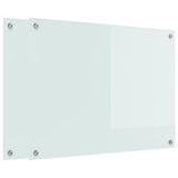 VidaXL Küchenrückwand 2 Stk. Weiß 80 x 60 cm Hartglas - afbeelding 2