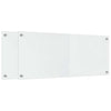 VidaXL Küchenrückwand 2 Stk. Transparent 100 x 40 cm Hartglas