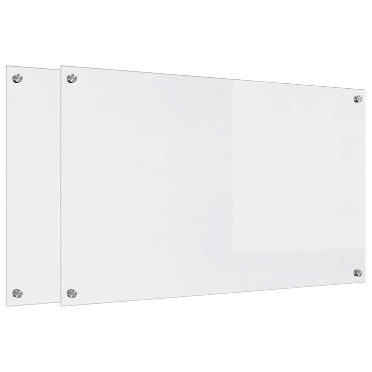 Vidaxl Küchenrückwand 2 Stück Türöffnung 100 x 60 cm Hartglas