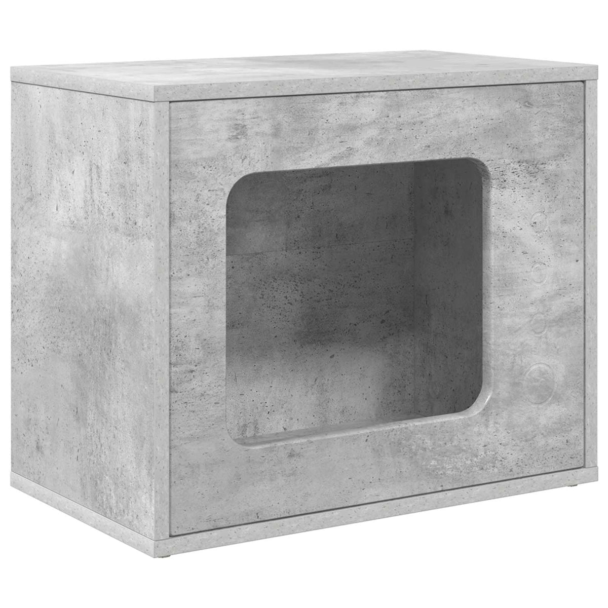 Vidaxx Katzenhaus Beton 51 x 30 x 42,5 cm verarbeitetes Holz
