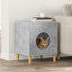 Vidaxx Katzenhaus Beton 42,5 x 40 x 53 cm verarbeitetes Holz