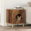 Vidaxxl Katzenhaus Altholz 42,5 x 40 x 53 cm verarbeitetes Holz