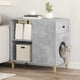 Vidaxx Katzenhaus Beton 72 x 42,5 x 70 cm verarbeitetes Holz