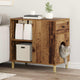 Vidaxxl Katzenhaus Altholz 72 x 42,5 x 70 cm verarbeitetes Holz